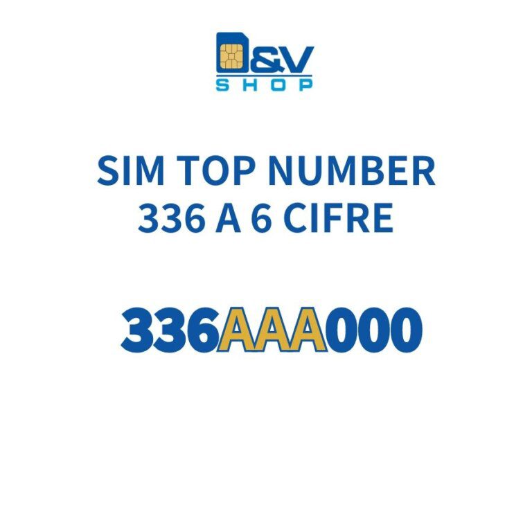 336 SIM Tim 336 Rarità Numerica a 6 Cifre 336AAA000 Top Number - D&Vshop ...