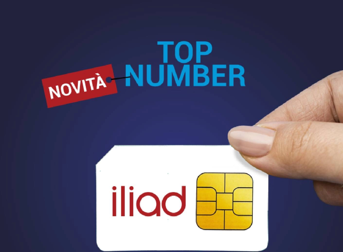 Le Nuove SIM Top Number Iliad sono disponibili!