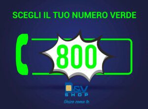 Cerchi un Numero Verde? Attivalo gratis!