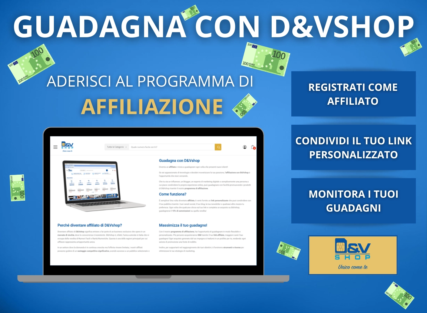 affiliazione devshop