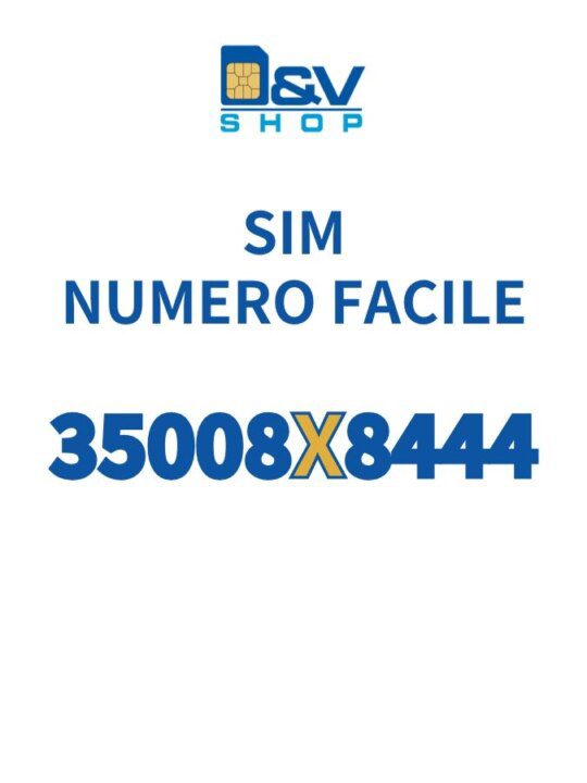 SIM Kena Mobile Numero Facile 35008X8444 Da Attivare
