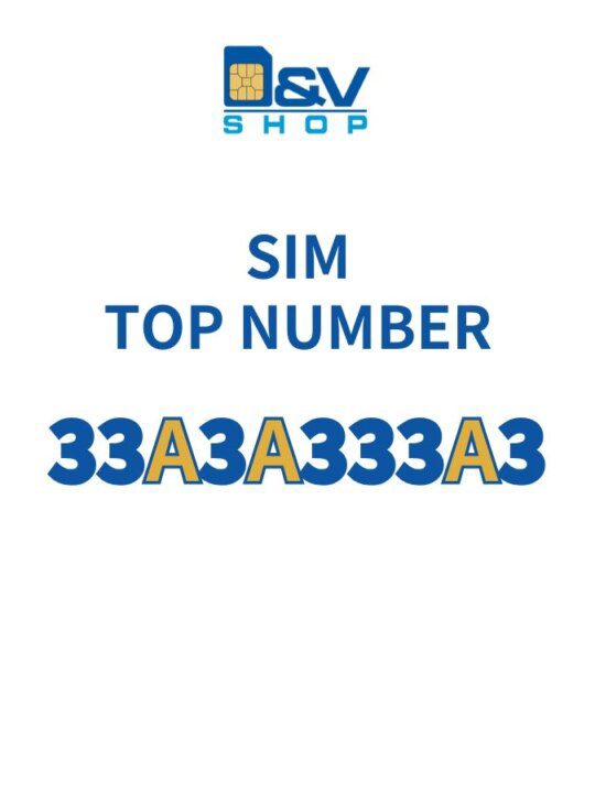 SIM Tim Top Number 33A3A333A3