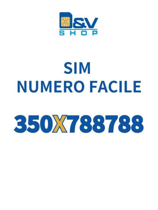 SIM Kena Mobile Numero Facile 350X788788 Da Attivare